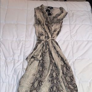 Snake skin dress